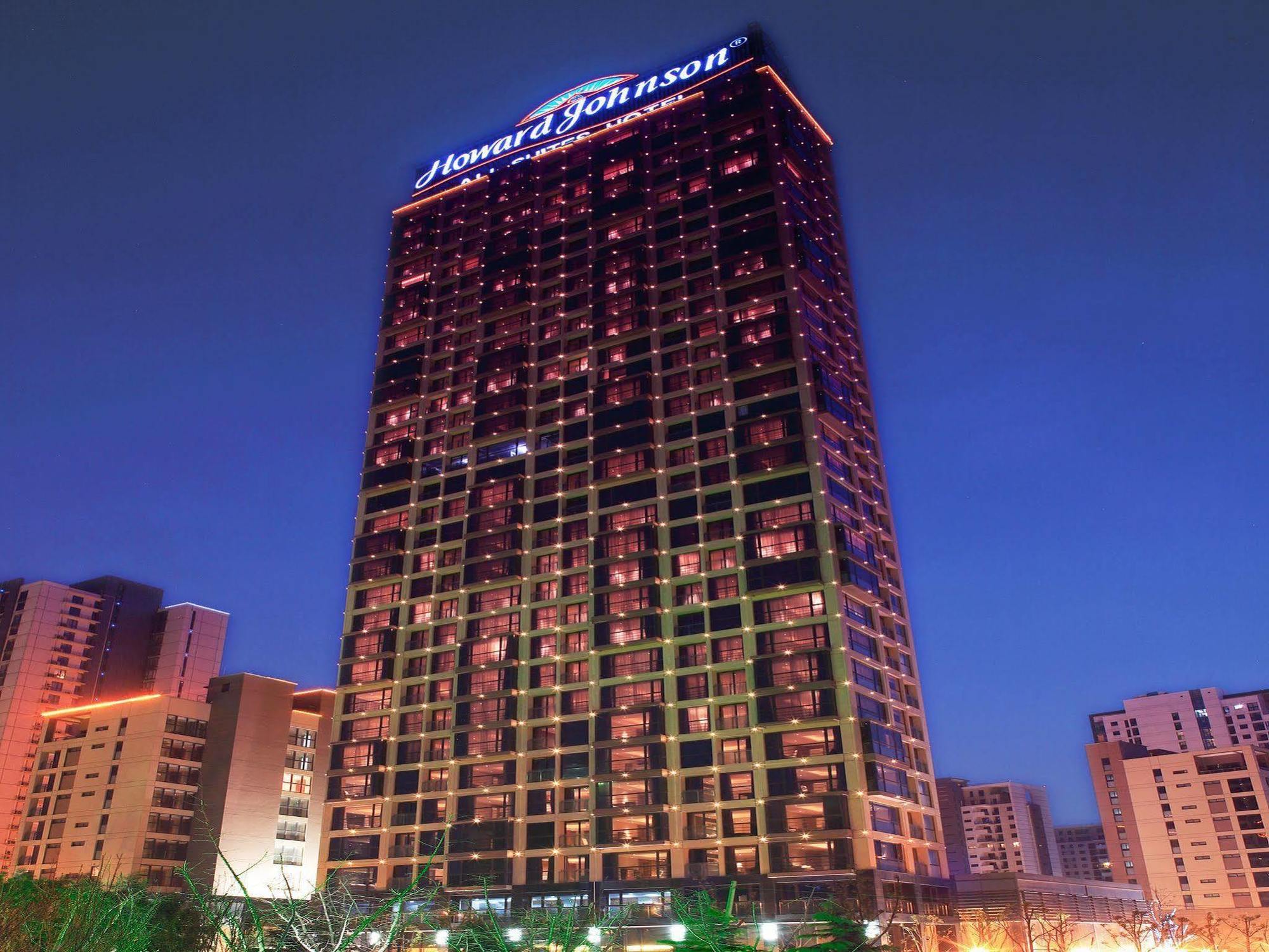 סוג'ואו Howard Johnson All Suites Hotel Suzhou מראה חיצוני תמונה